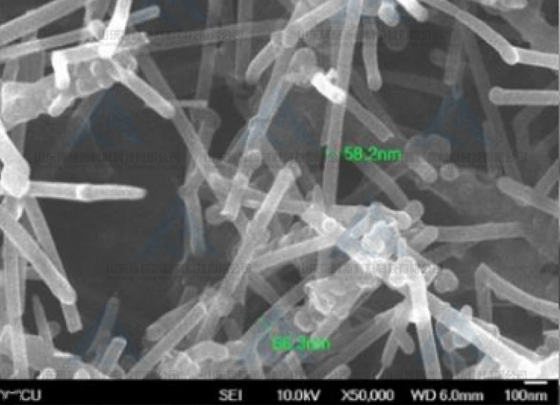 Whisker-hoffi Carbon Nanotiwbiau